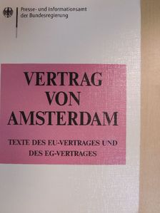 Vertrag von Amsterdam [antikvár]