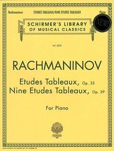 RAHMANYINOV (RACHMANINOV) - ETUDES TABLEAUX, OP.33 / NINE ETUDES TABLEAUX, OP.39