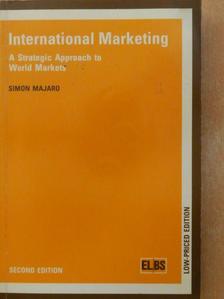 Simon Majaro - International Marketing [antikvár]