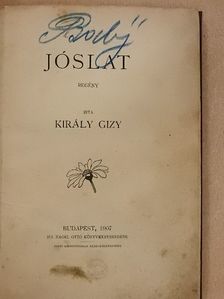 Király Gizy - Jóslat [antikvár]