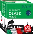 PONS 333 szókártya Olasz kezdő + 100 online feladat