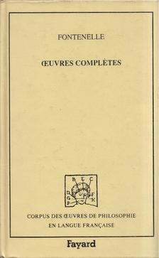 FONTENELLE - Oeuvres complétes Tome III [antikvár]