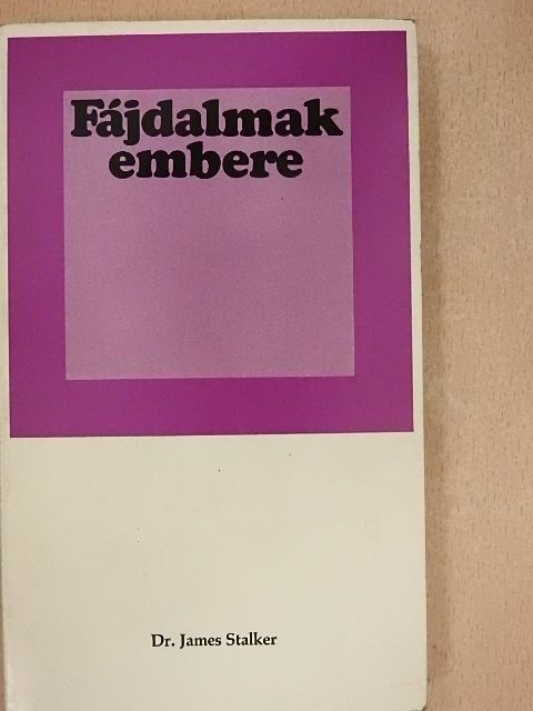 Dr. James Stalker - Fájdalmak embere [antikvár]