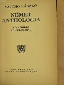 Ada Christen - Német anthologia [antikvár]