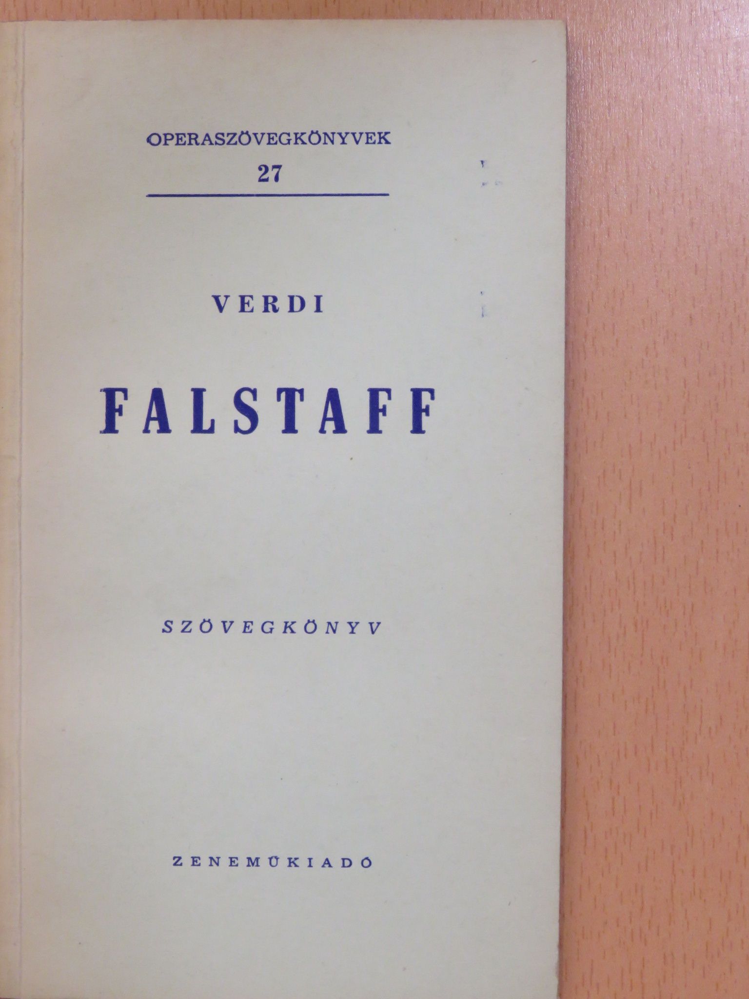 Arrigo Boito - Verdi: Falstaff [antikvár]