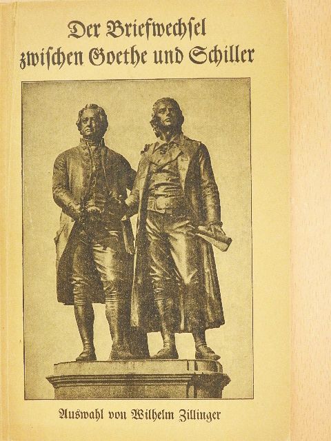 Goethe - Der Briefwechsel zwischen Goethe und Schiller (gótbetűs) [antikvár]