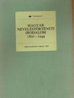 Márkus Gábor - Magyar neveléstörténeti irodalom 1800-1944 [antikvár]