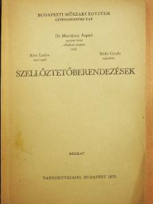 Dr. Macskásy Árpád - Szellőztetőberendezések [antikvár]