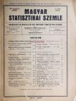 Barsy Gyula - Magyar Statisztikai Szemle 1938. április [antikvár]
