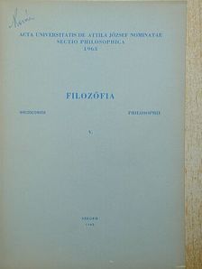 Kaposi Márton - Filozófia V. [antikvár]