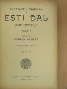 Florence L. Barclay - Esti dal [antikvár]