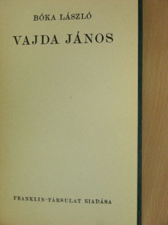 Bóka László - Vajda János [antikvár]