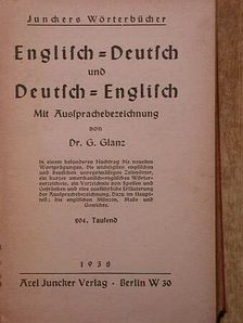 Englisch-Deutsch und Deutsch-Englisch Wörterbücher [antikvár]