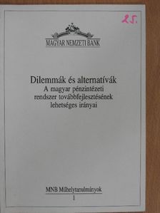 Dilemmák és alternatívák [antikvár]