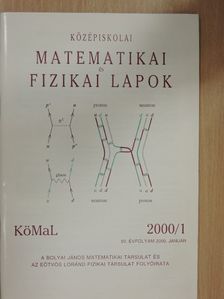 Középiskolai matematikai és fizikai lapok 2000. január [antikvár]