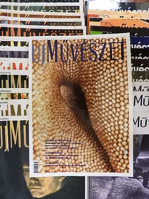 Antal István - Új Művészet 2001-2003., 2007-2008., 2014. (vegyes számok) (25 db) [antikvár]