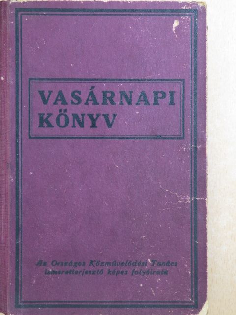 Vasárnapi Könyv 1934. II. félév [antikvár]