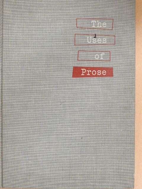 Frank Sullivan - The Uses of Prose [antikvár]