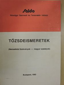 Spilákné Kertész Márta - Tőzsdeismeretek [antikvár]