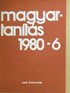 Alicja Kasprzycka - Magyartanítás 1980/6. [antikvár]