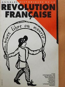 Jean-René Suratteau - Annales Historiques de la Revolution Francaise Juillet-Septembre 1995 [antikvár]