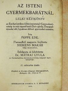 Poppe Ede - Az isteni gyermekbarátnál [antikvár]