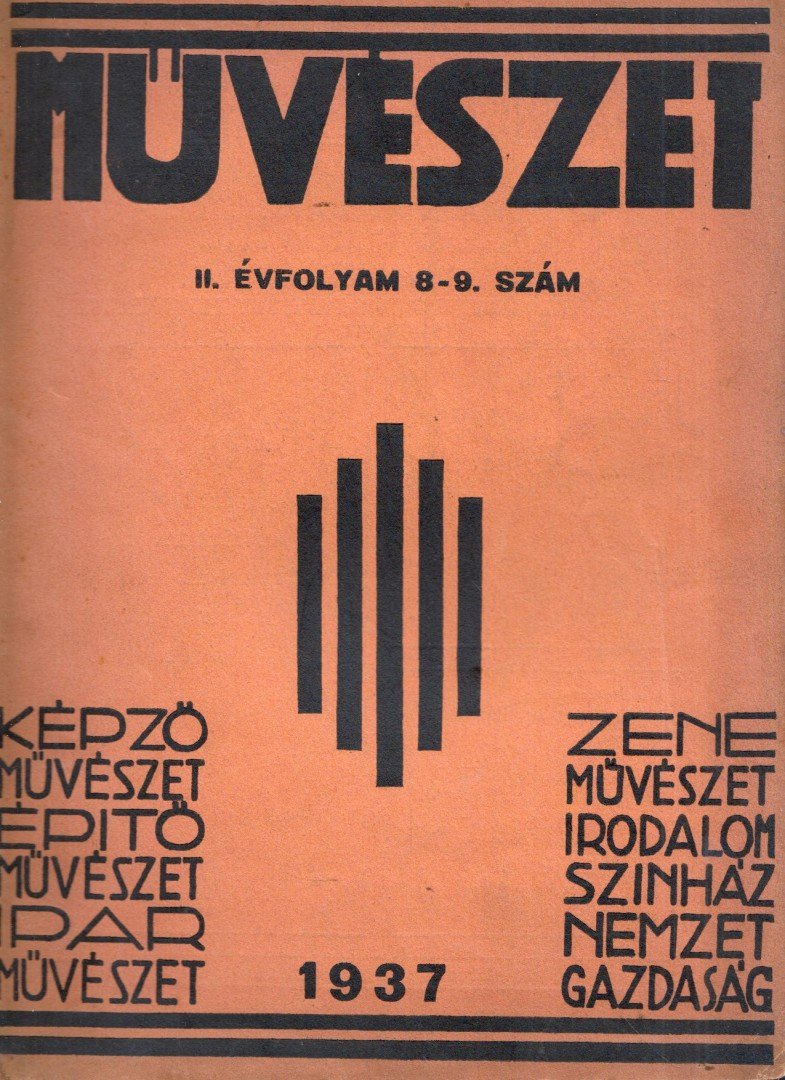 Kende Béla - Művészet 1937/8-9. [antikvár]