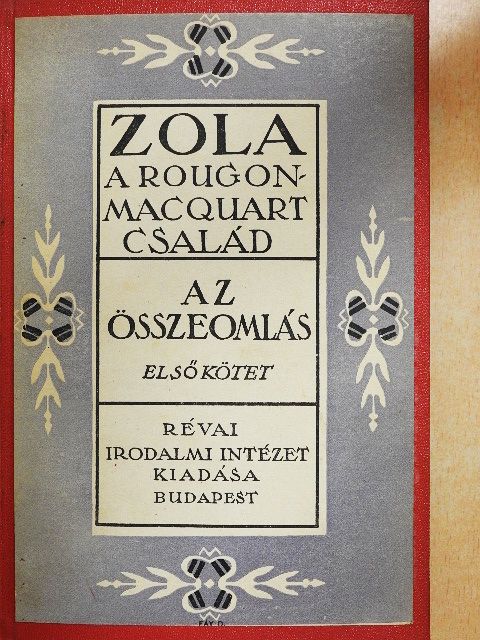 Zola Emil - Az összeomlás 1-2. [antikvár]