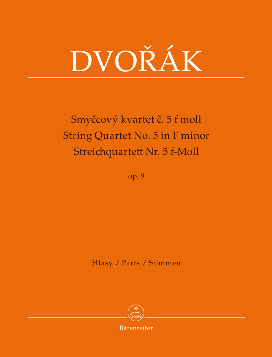 DVORAK - STREICHQUARTET NR.5 f-MOLL OP.9 STIMMEN