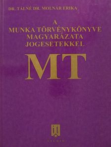 Dr. Tálné Dr. Molnár Erika - A munka törvénykönyve magyarázata jogesetekkel [antikvár]