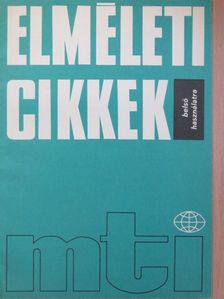 Carl I. Cohen - Elméleti cikkek 1986. augusztus 14. [antikvár]
