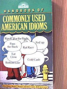 Handbook of commonly used american idioms [antikvár]