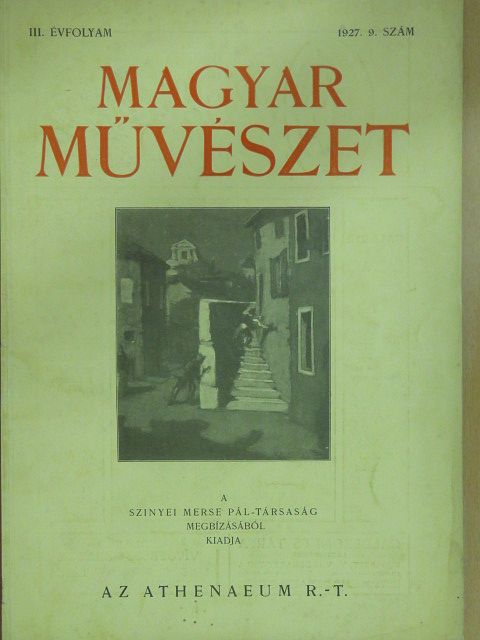 Babits Mihály - Magyar Művészet 1927/9. [antikvár]