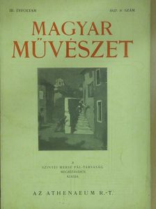 Babits Mihály - Magyar Művészet 1927/9. [antikvár]