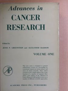 C. A. Coulson - Advances in Cancer Research 1. [antikvár]
