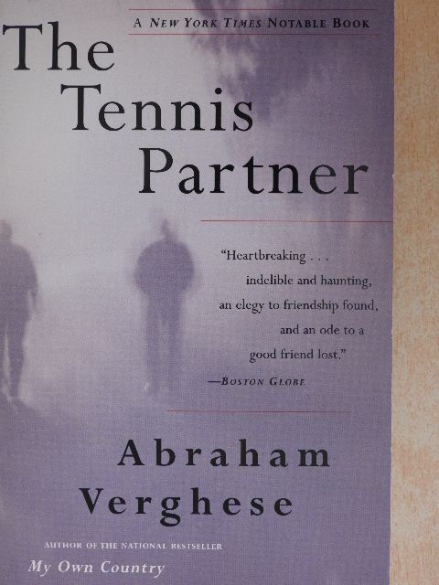 Abraham Verghese - The Tennis Partner [antikvár]