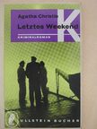 Agatha Christie - Letztes Weekend [antikvár]