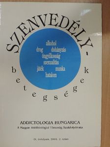 Bozsonyi Károly - Addictologia Hungarica 2001/2. [antikvár]