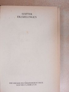Adalbert Stifter - Erzählungen [antikvár]