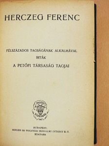 Balla Ignác - Herczeg Ferenc [antikvár]
