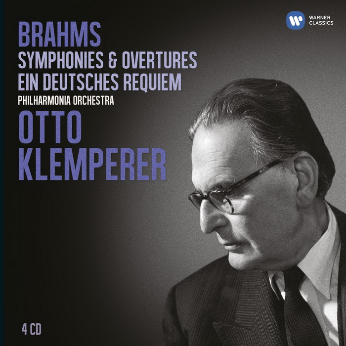 BRAHMS... - SYMPHONIES & OVERTURES - EIN DEUTSCHES REQUIEM 4CD OTTO KLEMPERER
