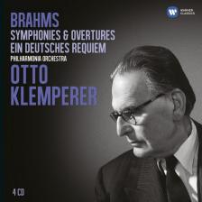 BRAHMS... - SYMPHONIES & OVERTURES - EIN DEUTSCHES REQUIEM 4CD OTTO KLEMPERER
