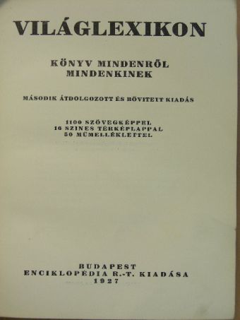 Világlexikon [antikvár]