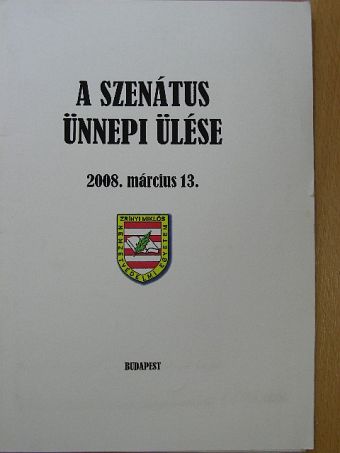 A szenátus ünnepi ülése [antikvár]