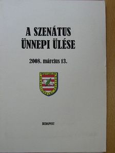 A szenátus ünnepi ülése [antikvár]