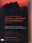 Juan Somavía - Policies and Programs for Social and Human Development [antikvár]