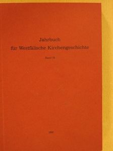 Ernst Brinkmann - Jahrbuch für Westfälische Kirchengeschichte [antikvár]