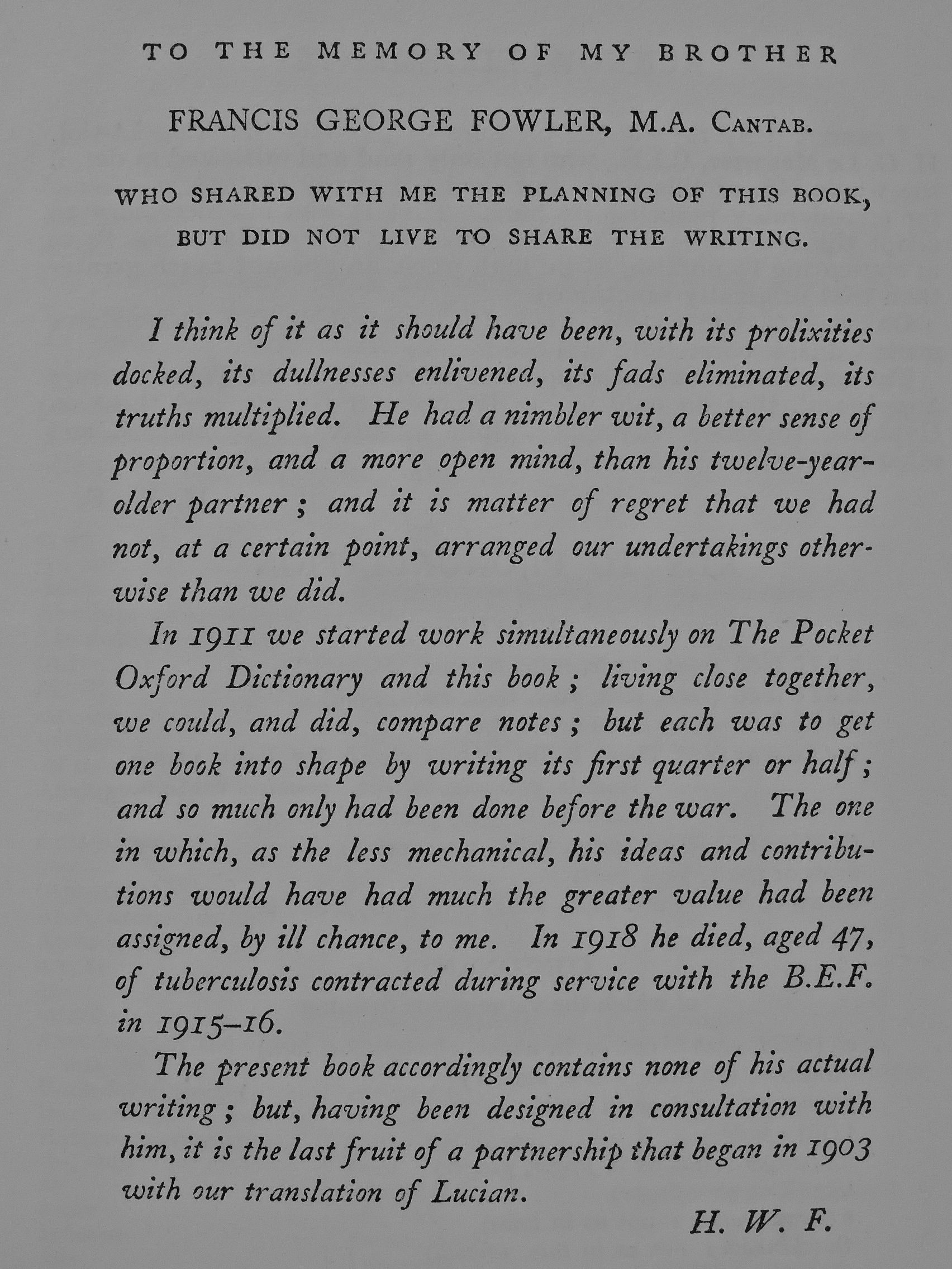 H. W. Fowler - A Dictionary of Modern English Usage [antikvár]
