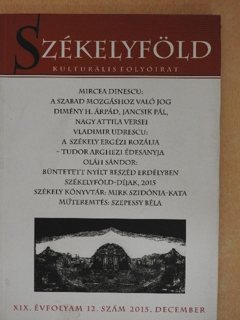 Balog László - Székelyföld 2015. december [antikvár]