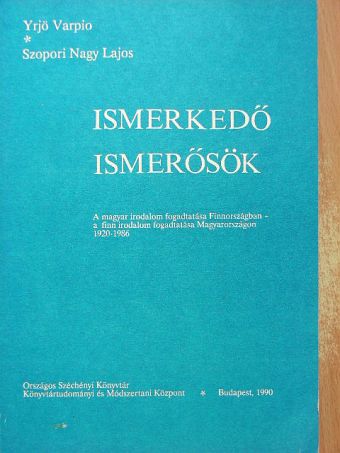 Yrjö Varpio - Ismerkedő ismerősök [antikvár]